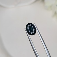 2.32 Ct. Greenish Blue Sapphire from Ceylon (Sri Lanka) Life Style
