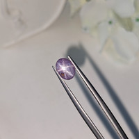 1.86 Ct. Pinkish Purple Star Sapphire from Ceylon (Sri Lanka) Life Style