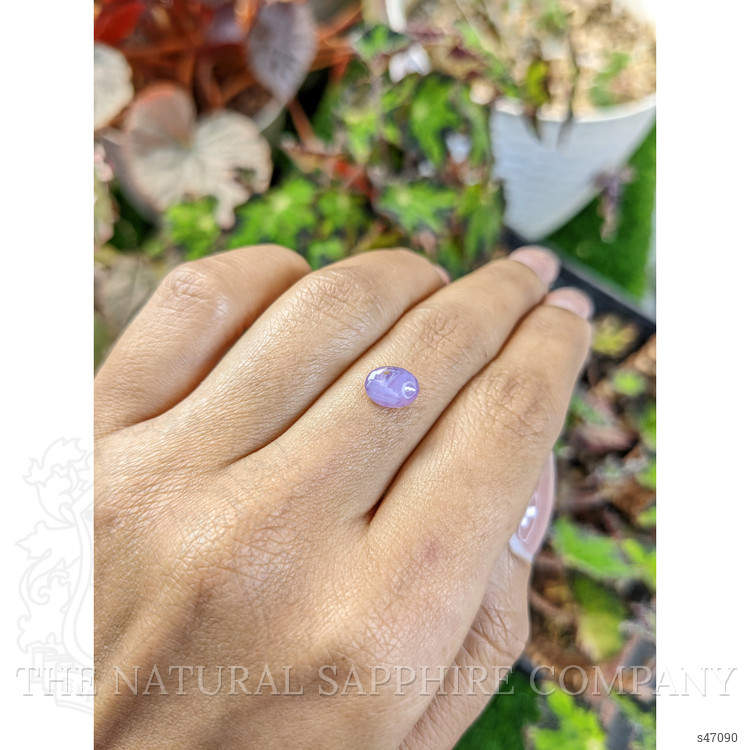 1.86 Ct. Pinkish Purple Star Sapphire from Ceylon (Sri Lanka)
