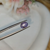 2.05 Ct. Bluish Purple Star Sapphire from Ceylon (Sri Lanka) Life Style