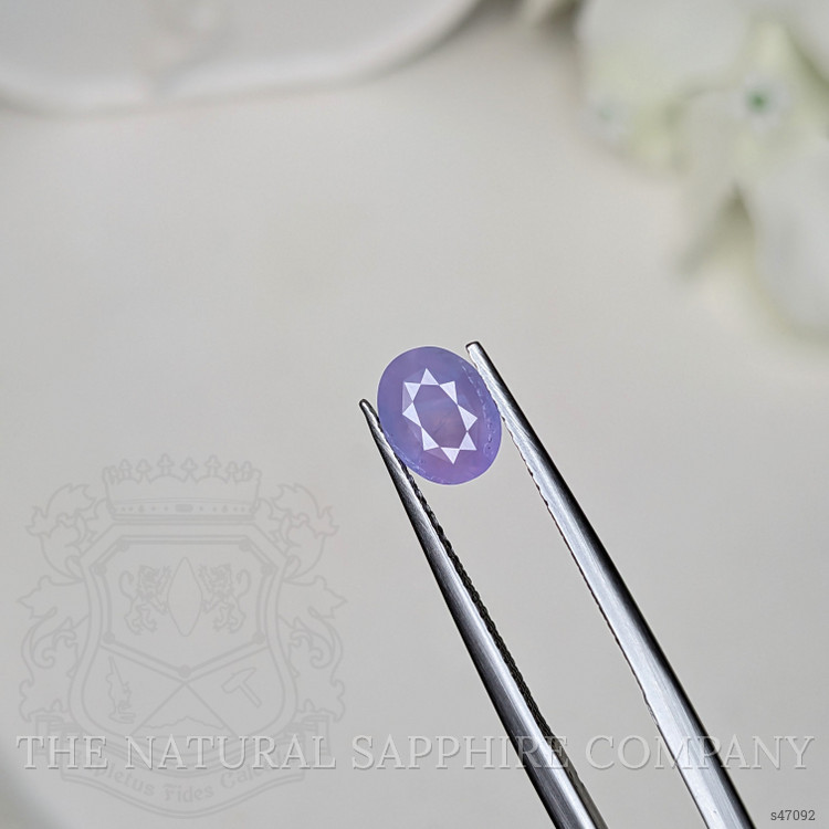 1.47 Ct. Purple Sapphire from Ceylon (Sri Lanka)