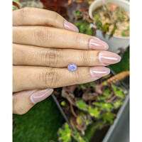 1.47 Ct. Purple Sapphire from Ceylon (Sri Lanka) Life Style