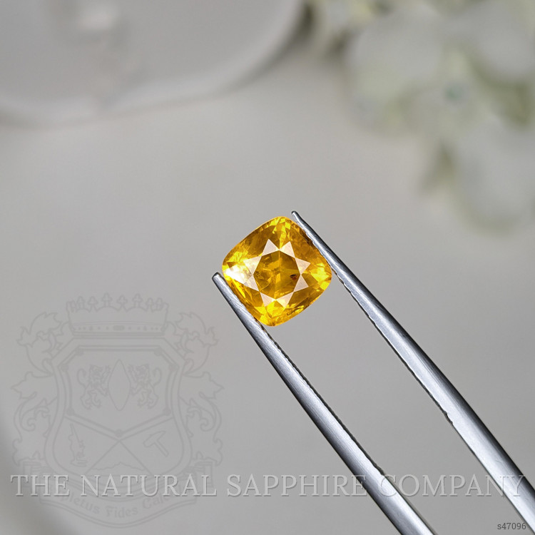 1.95 Ct. Yellow Sapphire from Ceylon (Sri Lanka)
