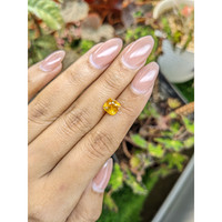 1.95 Ct. Yellow Sapphire from Ceylon (Sri Lanka) Life Style