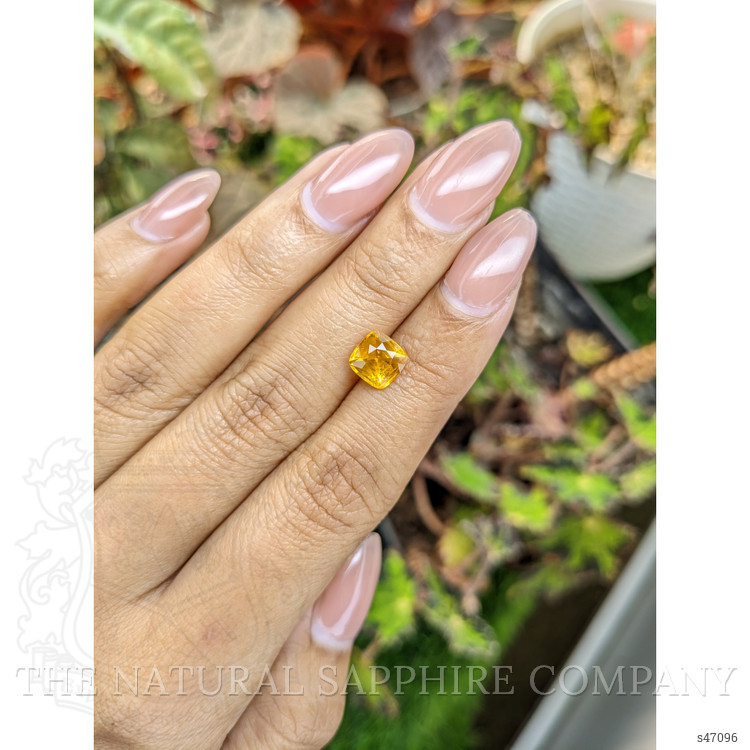 1.95 Ct. Yellow Sapphire from Ceylon (Sri Lanka)