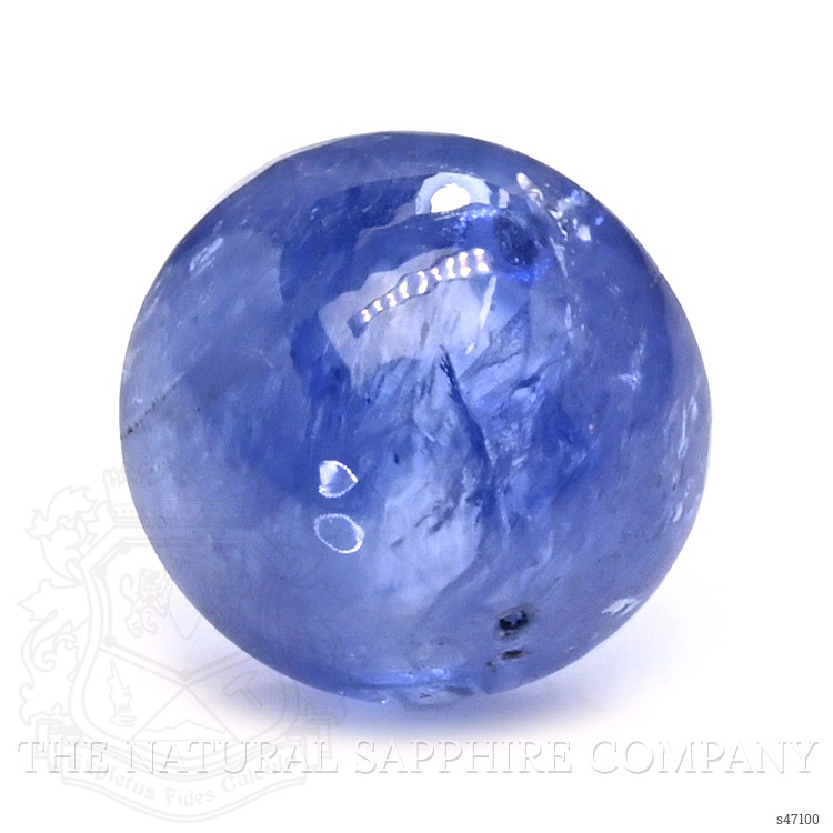 2.08 Ct. Blue Cabochon Sapphire from Ceylon (Sri Lanka)