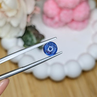 1.93 Ct. Blue Cabochon Sapphire from Ceylon (Sri Lanka) Life Style