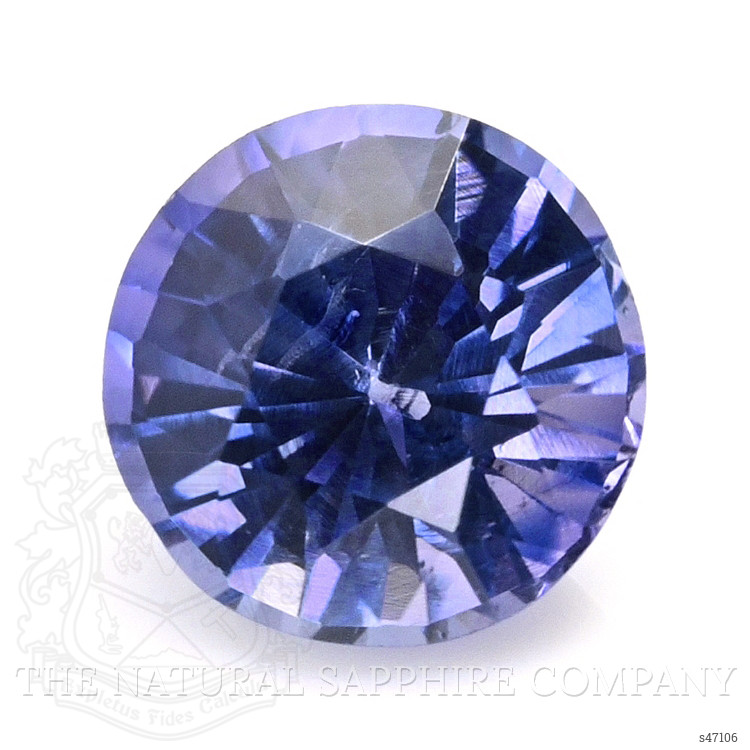 0.54 Ct. Purplish Blue Sapphire from Ceylon (Sri Lanka)