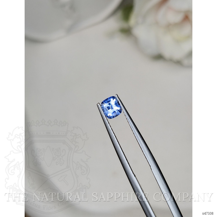 0.52 Ct. Blue Sapphire from Ceylon (Sri Lanka)