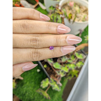 0.40 Ct. Pinkish Purple Sapphire from Ceylon (Sri Lanka) Life Style