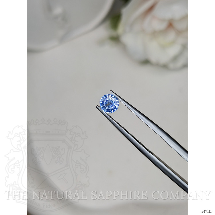 0.49 Ct. Blue Sapphire from Ceylon (Sri Lanka)