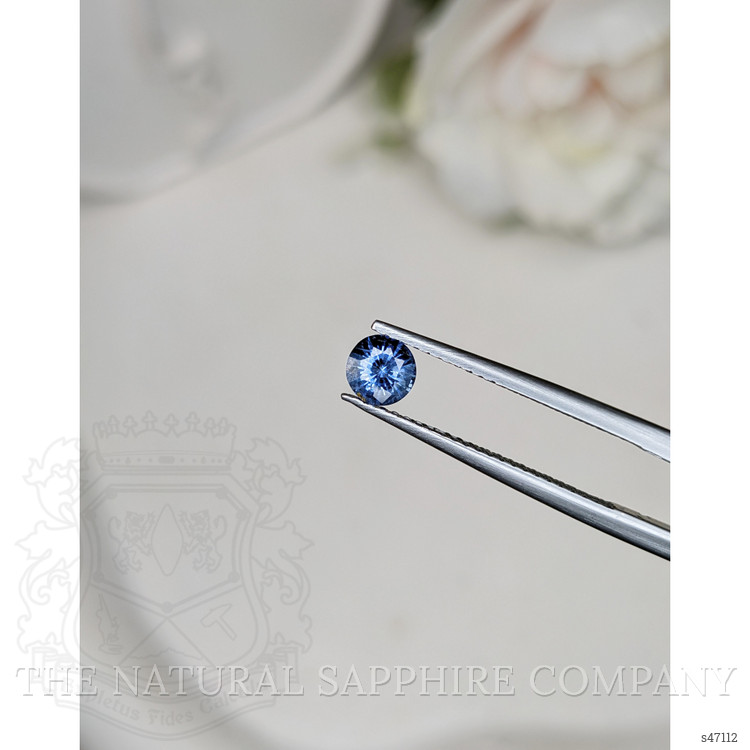 0.56 Ct. Blue Sapphire from Ceylon (Sri Lanka)