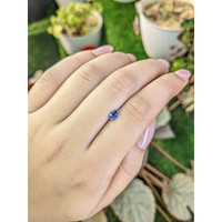 0.47 Ct. Blue Sapphire from Ceylon (Sri Lanka) Life Style