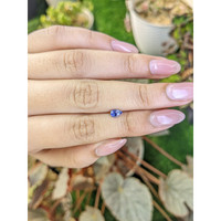 0.47 Ct. Blue Sapphire from Ceylon (Sri Lanka) Life Style