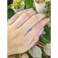 0.45 Ct. Blue Sapphire from Ceylon (Sri Lanka) Life Style