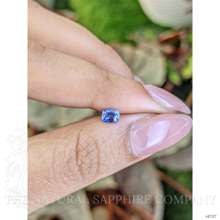 0.35 Ct. Blue Sapphire from Ceylon (Sri Lanka)