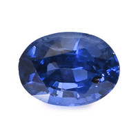 0.39 Ct.Tw. Oval Sapphire