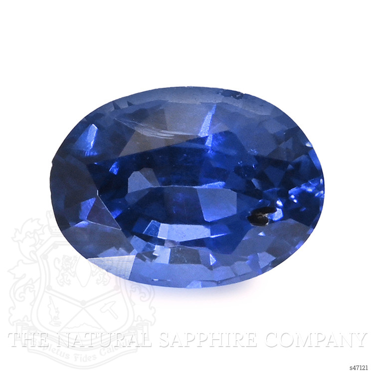 0.39 Ct. Blue Sapphire from Ceylon (Sri Lanka)