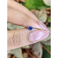 0.39 Ct. Blue Sapphire from Ceylon (Sri Lanka) Life Style