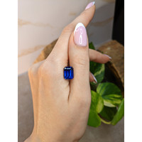 8.47 Ct. Blue Sapphire from Ceylon (Sri Lanka) Life Style