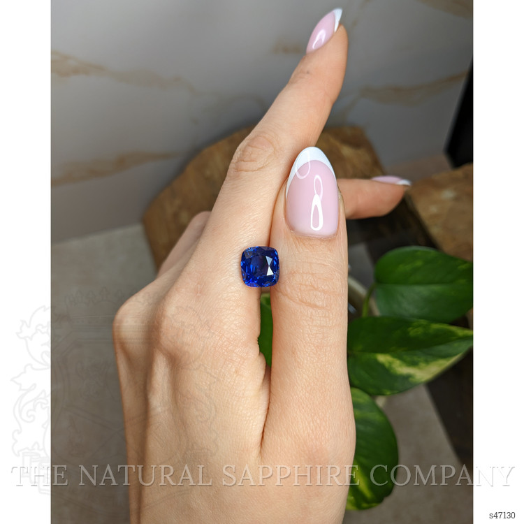 6.12 Ct. Blue Sapphire from Ceylon (Sri Lanka)