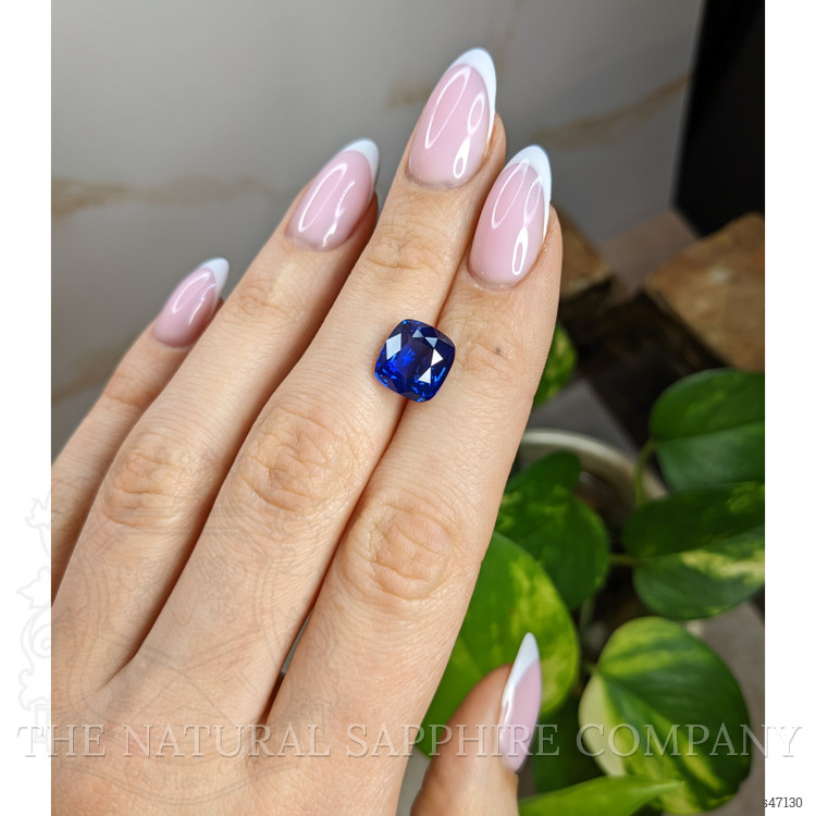 6.12 Ct. Blue Sapphire from Ceylon (Sri Lanka)