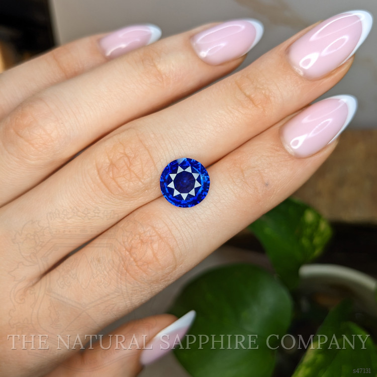 5.05 Ct. Blue Sapphire from Ceylon (Sri Lanka)