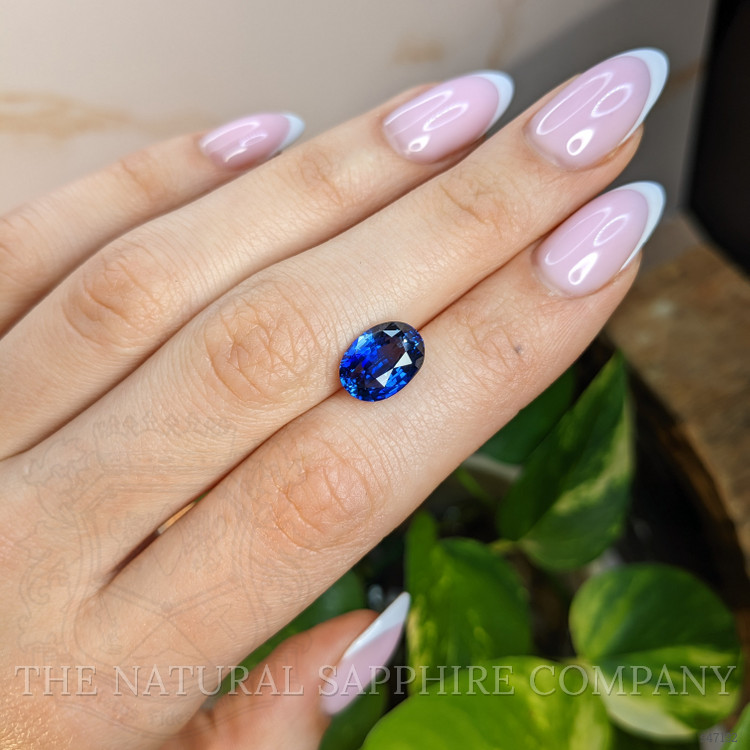 5.02 Ct. Blue Sapphire from Ceylon (Sri Lanka)