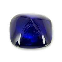 4.65 Ct. Blue Cabochon Sapphire from Ceylon (Sri Lanka) Video
