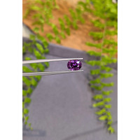 3.05 Ct. Pinkish Purple Sapphire from Ceylon (Sri Lanka) Life Style