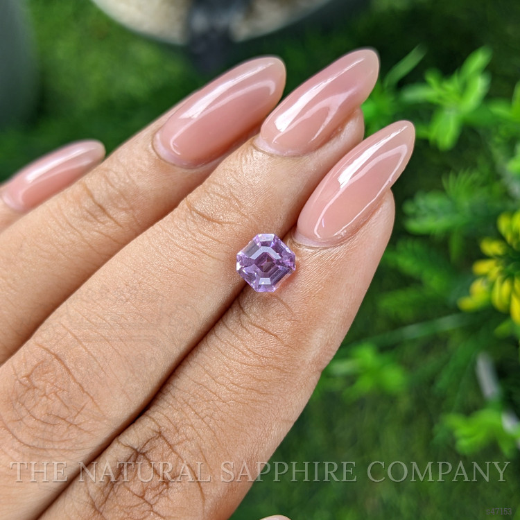 1.58 Ct. Purplish Pink Sapphire from Ceylon (Sri Lanka)