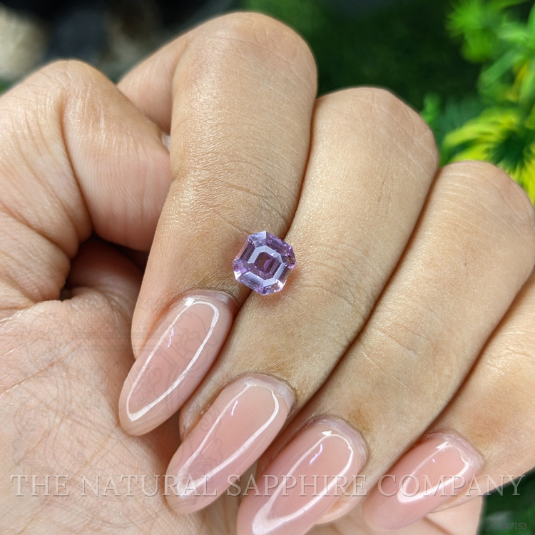 1.58 Ct. Purplish Pink Sapphire from Ceylon (Sri Lanka)