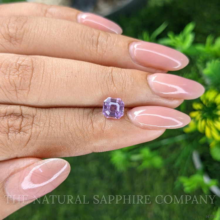 1.58 Ct. Purplish Pink Sapphire from Ceylon (Sri Lanka)