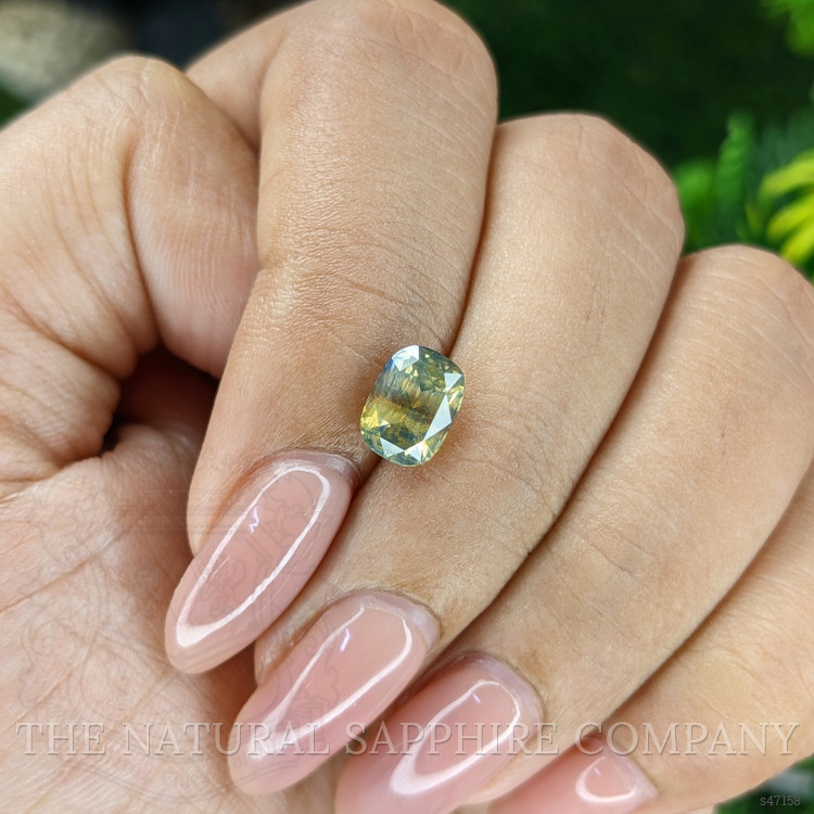 1.95 Ct. Bi Color / Parti Sapphire from Madagascar