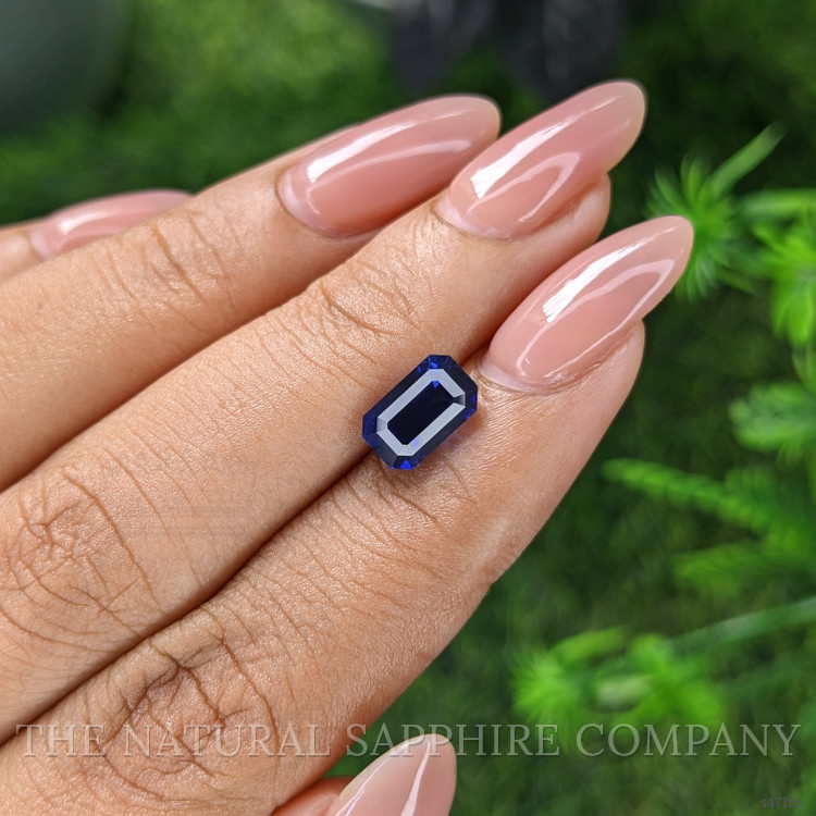 2.56 Ct. Blue Sapphire from Ceylon (Sri Lanka)