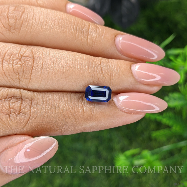 2.56 Ct. Blue Sapphire from Ceylon (Sri Lanka)