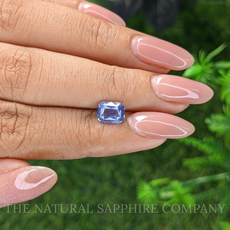 1.58 Ct. Bluish Purple Sapphire from Ceylon (Sri Lanka)