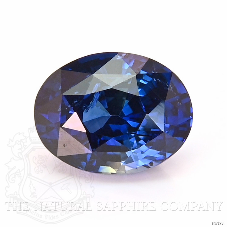 2.52 Ct. Blue Sapphire from Ceylon (Sri Lanka)