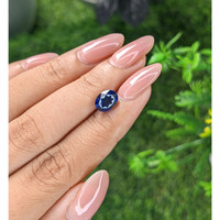 2.52 Ct. Blue Sapphire from Ceylon (Sri Lanka) Life Style