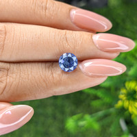 2.08 Ct. Blue Sapphire from Ceylon (Sri Lanka) Life Style