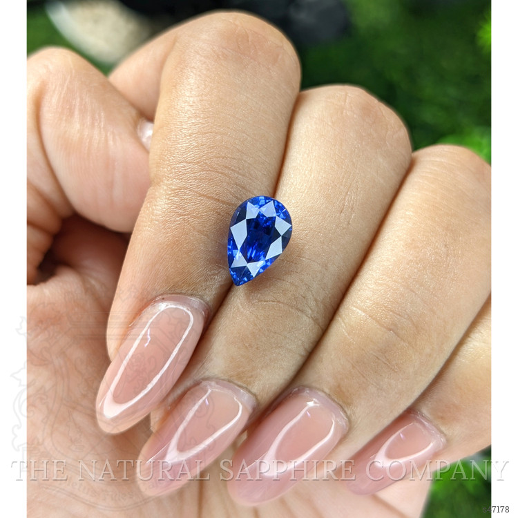 3.09 Ct. Blue Sapphire from Ceylon (Sri Lanka)