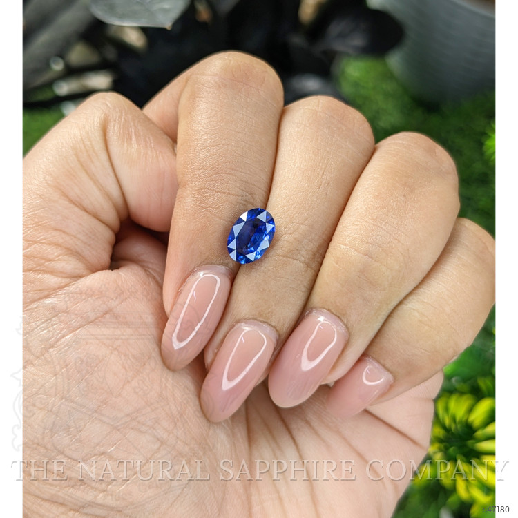 2.01 Ct. Blue Sapphire from Ceylon (Sri Lanka)