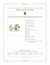 0.98 Ct. Yellow Sapphire from Ceylon (Sri Lanka) Scan Report
