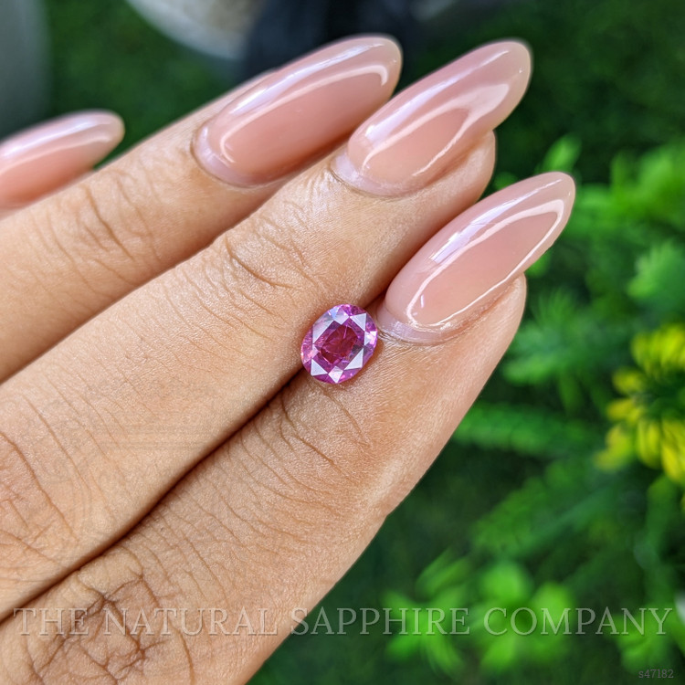 1.06 Ct. Pinkish Purple Sapphire from Ceylon (Sri Lanka)