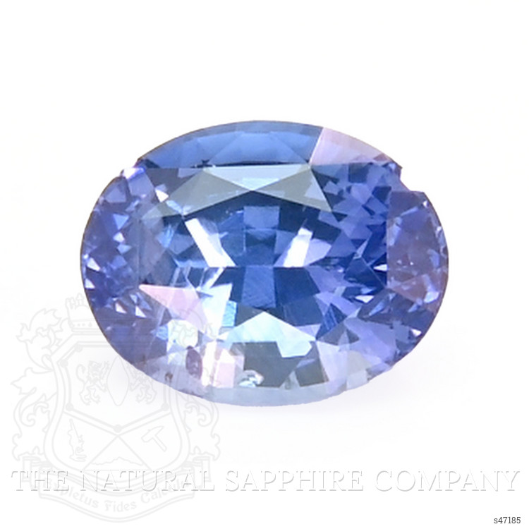 1.33 Ct. Purplish Blue Sapphire from Ceylon (Sri Lanka)