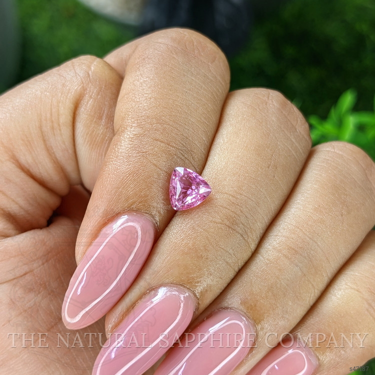 1.17 Ct. Pink Sapphire from Ceylon (Sri Lanka)