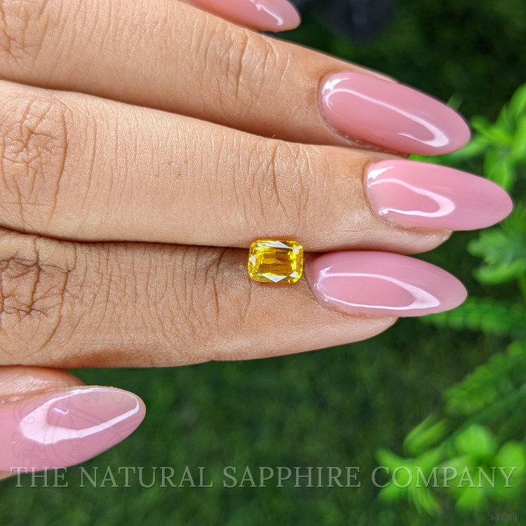 1.03 Ct. Yellow Sapphire from Ceylon (Sri Lanka)