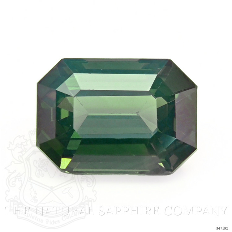 6.51 Ct. Bluish Green Sapphire from India