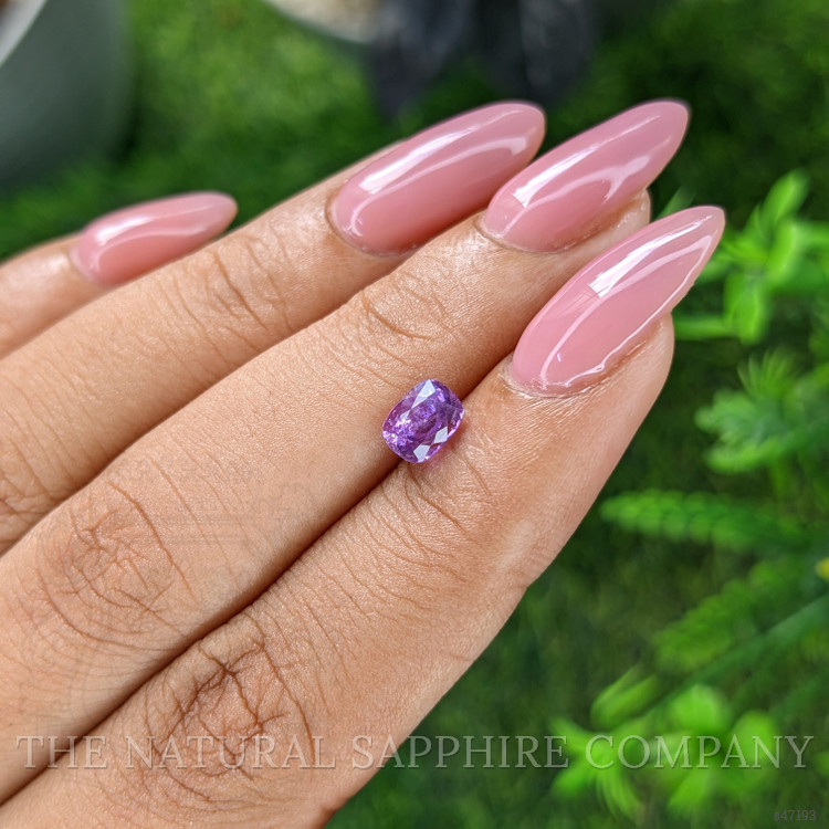 1.13 Ct. Pinkish Purple Sapphire from Ceylon (Sri Lanka)