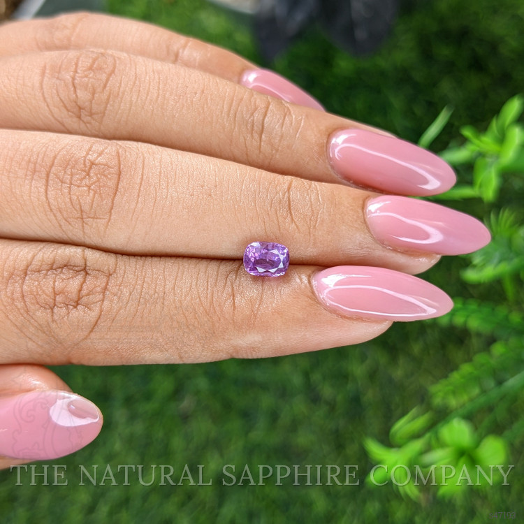 1.13 Ct. Pinkish Purple Sapphire from Ceylon (Sri Lanka)